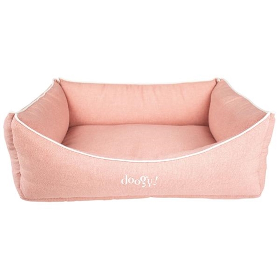Picture of Pastel Pink Doogy Sofa – Stylish & Comfortable Dog Bed